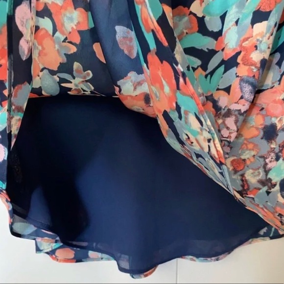 LC Lauren Conrad Floral Skirt - Size M - Picture 5 of 7